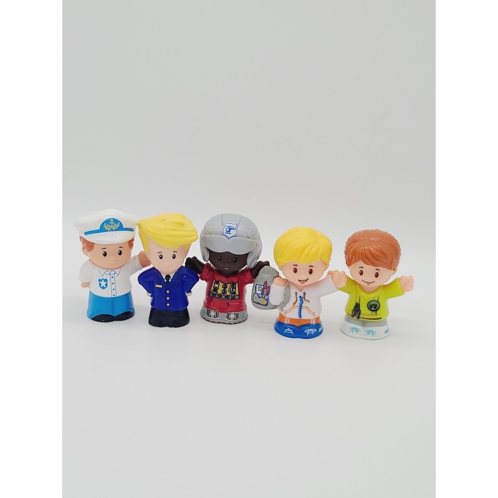 Lot Little People Careers Captain Airplane Helicopter Pilots Student Bus Driver